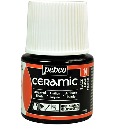 025-014 - Pebeo - Ceramic Black