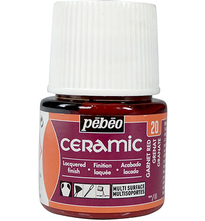 025-020 - Pebeo - Ceramic Garnet/Grenat