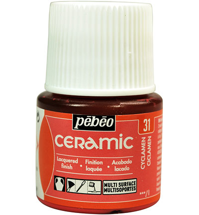 025-031 - Pebeo - Ceramic Cyclamen