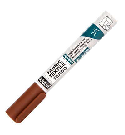 803-412 - Pebeo - 7A Light Fabric Marker - Brown