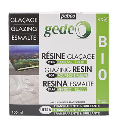 766181 - Pebeo - Gédéo kit glazing resin bio 150 ml