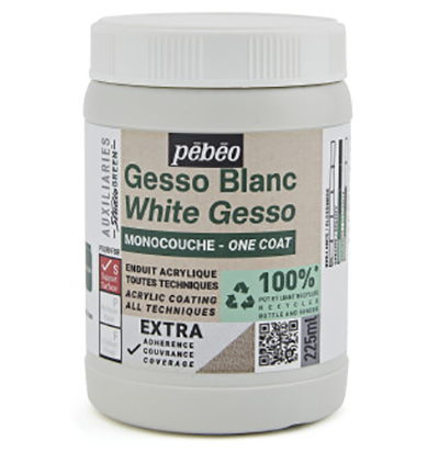 818613 - Pebeo - One Coat White Gesso, 225ml