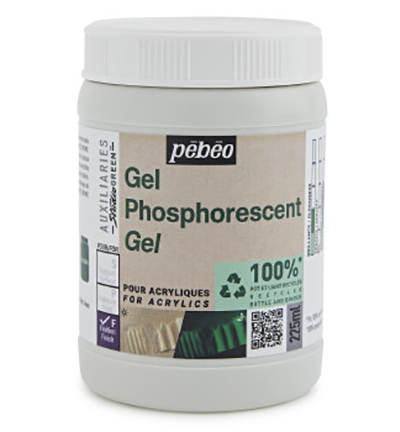 818643 - Pebeo - Phosphorescent Gel, 225ml