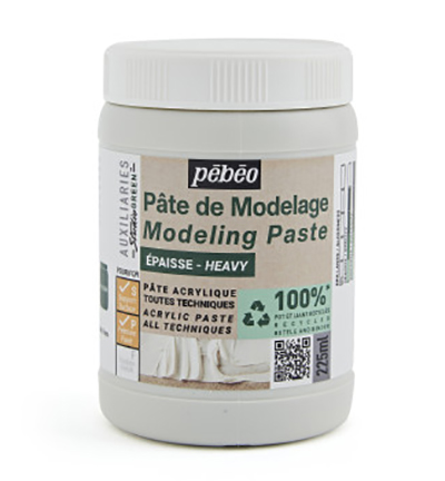 818673 - Pebeo - Heavy Modeling Paste, 225ml