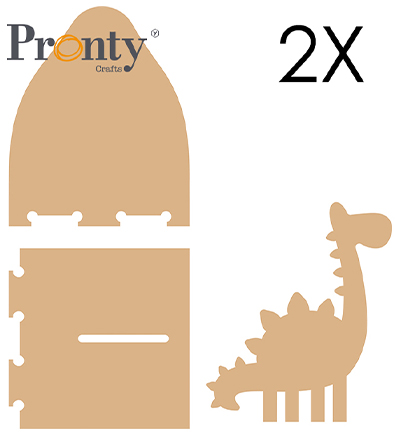 460.483.006 - Pronty - Bookend Dino
