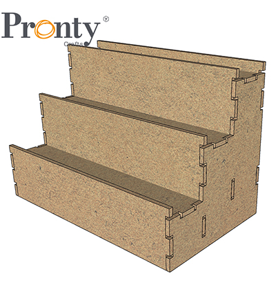 460.483.020 - Pronty - MDF Basic box bottle stairs