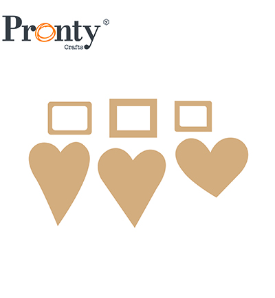 460.483.057 - Pronty - Picture this Heart, set of 3 Hearts