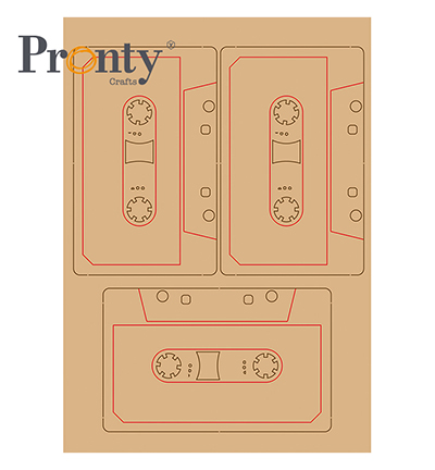 465.643.034 - Pronty - MDF Retro Cassette Tapes