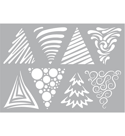 470.802.076 - Pronty - Stencil Christmas Trees