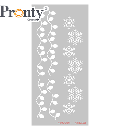 470.806.035.V - Pronty - Slimline stencil Christmas
