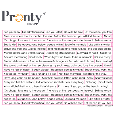 491.100.019 - Pronty - Seatext
