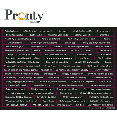 491.100.025 - Pronty - Stickers Pay it Forward