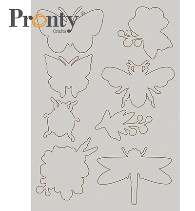492.001.015 - Pronty - Chipboard Insects