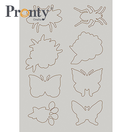 492.001.016 - Pronty - Chipboard Insects 1