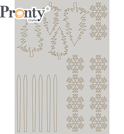 492.001.049.V - Pronty - Trees and Snowflakes