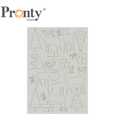 492.001.060 - Pronty - Chipboard Christmas