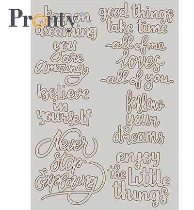 492.010.021 - Pronty - Chipboard Quotes