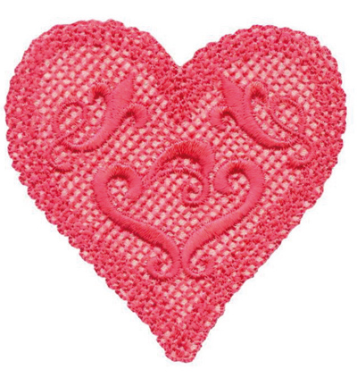 523.801.670 - Pronty - Lace and Bird Heart