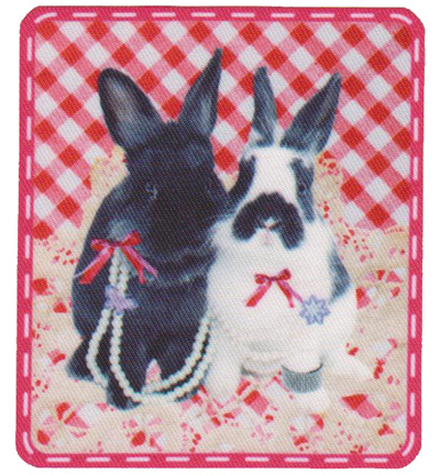 519.001.013 - Pronty - Vintage 2 Rabbits