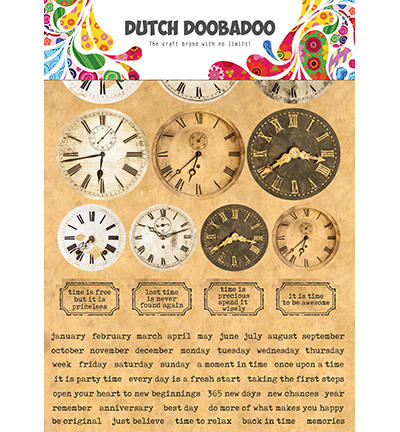 491.200.003 - Dutch DooBaDoo - DDBD Dutch Sticker Art Clocks