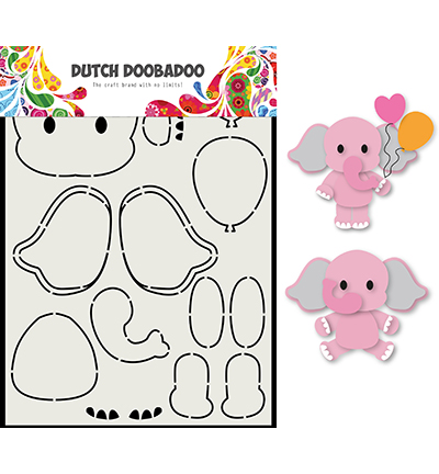 470.713.795 - Dutch DooBaDoo - Card Art Olifant