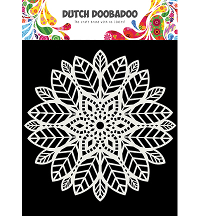 470.715.622 - Dutch DooBaDoo - Mask Art Mandala leaves