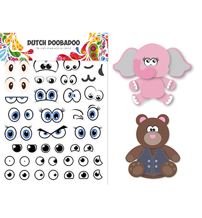491 200 006 - Dutch DooBaDoo - DDBD Sticker Art Eyes