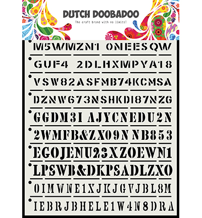 470.715.160 - Dutch DooBaDoo - DDBD Dutch Mask Art Strips