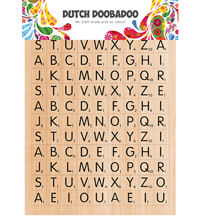 491.200.013 - Dutch DooBaDoo - DDBD Dutch Sticker Art Scrabble