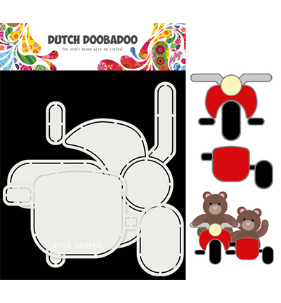 470.713.813 - Dutch DooBaDoo - DDBD Card Art Motor en zijspan set