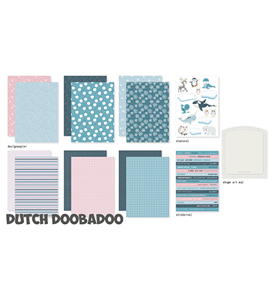 472.100.007 - Dutch DooBaDoo - DDBD Crafty Kit Frosty Winter