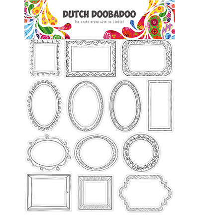 474.007.014 - Dutch DooBaDoo - DDBD Dutch buzz cut art Doodle frames