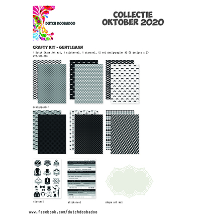 472.100.008 - Dutch DooBaDoo - DDBD Crafty Kit Gentleman