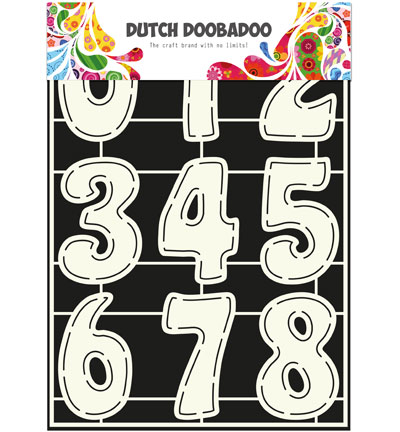 470.455.003 - Dutch DooBaDoo - Dutch Stencil Art Chiffres