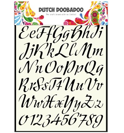 470.455.004 - Dutch DooBaDoo - Dutch Stencil Art Alphabet 3