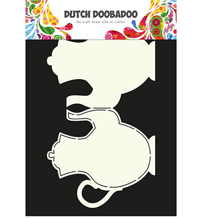 470.713.624 - Dutch DooBaDoo - Card Art Teapot A4