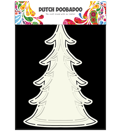 470.713.643 - Dutch DooBaDoo - Card Art Xmas tree (2x)