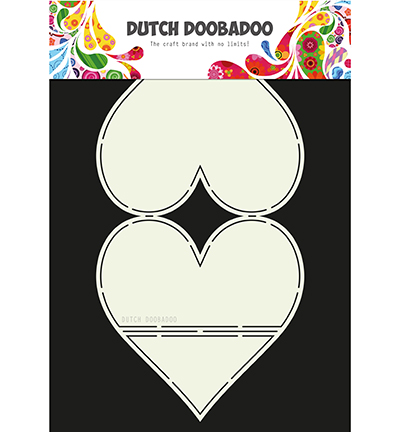 470.713.661 - Dutch DooBaDoo - Card Art Easel Card Heart