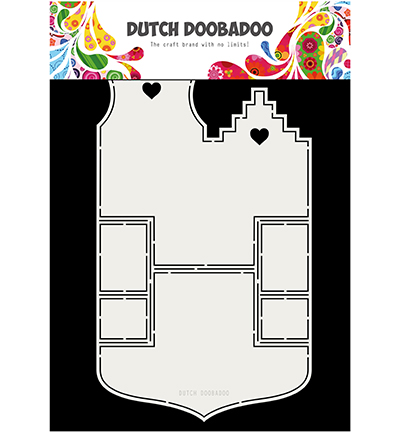 470.713.701 - Dutch DooBaDoo - Fold Card Art Small houses