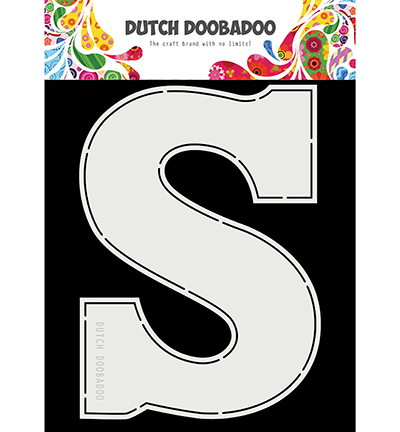 470.713.753 - Dutch DooBaDoo - Card Art Chocolade letter S