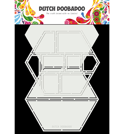 470.713.850 - Dutch DooBaDoo - Card Art Easel Card hexagon