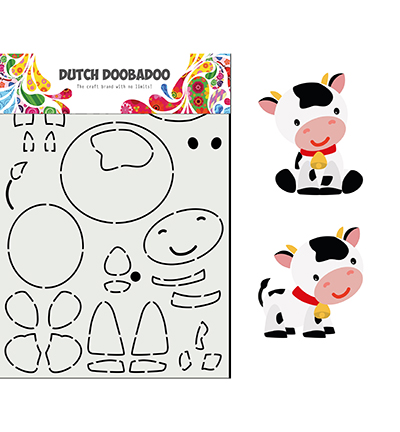 470.713.859 - Dutch DooBaDoo - Card Art Built up Koe