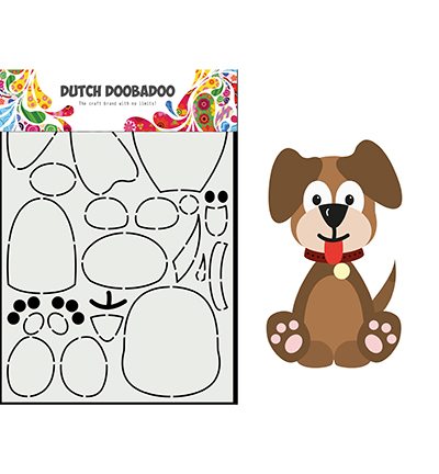 470.713.866 - Dutch DooBaDoo - Card Art Built up Hondje