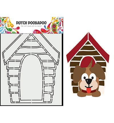 470.713.868 - Dutch DooBaDoo - Card Art Hondenhok