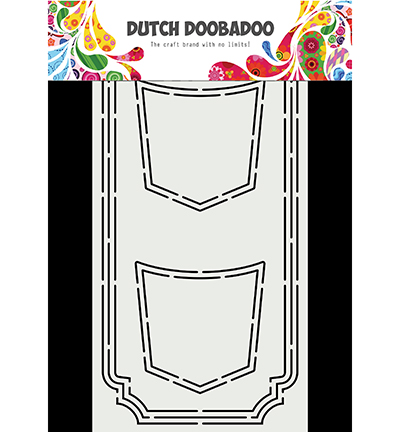 470.713.870 - Dutch DooBaDoo - Card Art Slimline Jeans