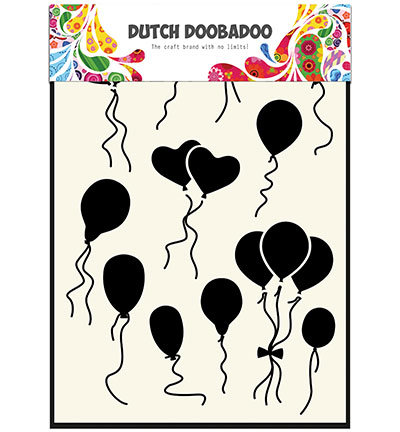 470.715.108 - Dutch DooBaDoo - Mask Art Balloons Norm/Heart