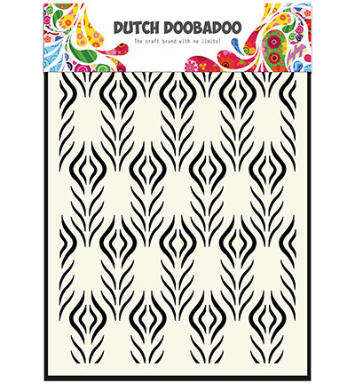 470.715.117 - Dutch DooBaDoo - Mask Art Floral Feather