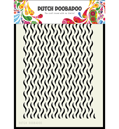 470.715.125 - Dutch DooBaDoo - Mask Art Floral Waves