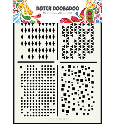 470.715.129 - Dutch DooBaDoo - Mask Art Multistencil