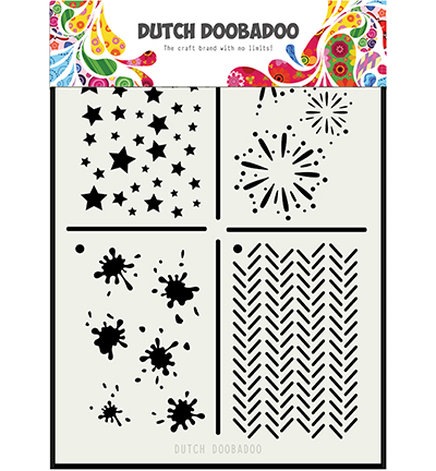 470.715.131 - Dutch DooBaDoo - Mask Art Multi stencil 2